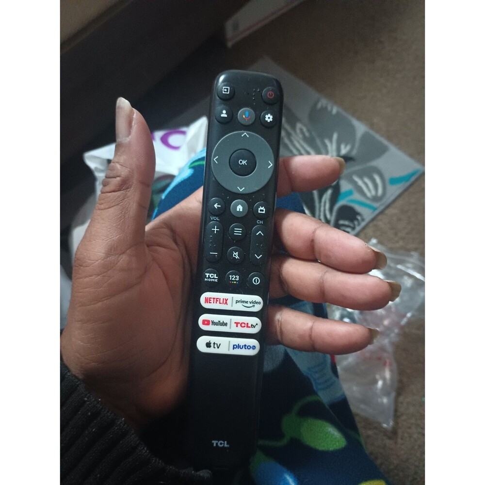 TCL Fire TV Remote Control (Prime/Netflix/Disney+/Amazon Music/TCLtv+) Keys